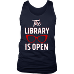 Rupaul"The Library Is Open" Men's Tank Top - Gifts For Reading Addicts