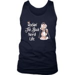 "The Book Nerd Life" Men's Tank Top - Gifts For Reading Addicts