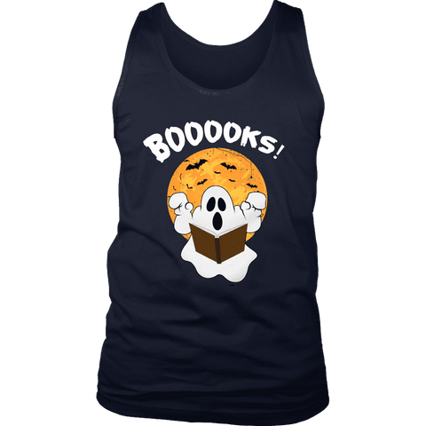 "BOOOOKS" Men's Tank Top - Gifts For Reading Addicts