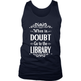 "When in doubt" Men's Tank Top - Gifts For Reading Addicts