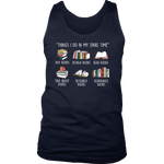 "Things I Do In My Spare Time" Men's Tank Top - Gifts For Reading Addicts
