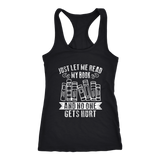 "Just Let Me Read" Women's Tank Top - Gifts For Reading Addicts