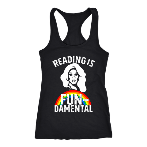 Rupaul"Reading Is Fundamental" Women's Tank Top - Gifts For Reading Addicts