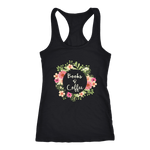 "Books & Coffee" Women's Tank Top - Gifts For Reading Addicts