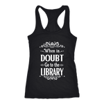 "When in doubt" Women's Tank Top - Gifts For Reading Addicts