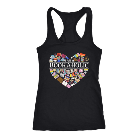 "I am a bookaholic" Women's Tank Top - Gifts For Reading Addicts