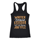 "badass isn't an official job title" Women's Tank Top - Gifts For Reading Addicts