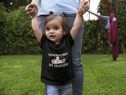 "Bookworm In Training"Toddler T-Shirt - Gifts For Reading Addicts