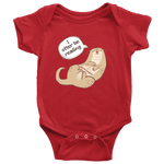 "I otter be reading" BABY BODYSUITS - Gifts For Reading Addicts