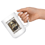 "I Put The Lit In Literature"15oz White Mug - Gifts For Reading Addicts