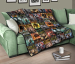 Cassandra Clare Shadowhunter series Book Covers Quilt - Gifts For Reading Addicts