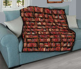 Book shelf Bookish Quilt - Gifts For Reading Addicts