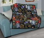 The Lord Of The Rings Books Covers Quilt - Gifts For Reading Addicts