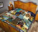 Narnia Book Series Book Covers Quilt - Gifts For Reading Addicts