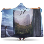 open book hooded blanket - Gifts For Reading Addicts