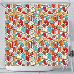 Book Pattern Curtain - Gifts For Reading Addicts