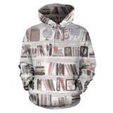 Bookish All Over Print Hoodie - Gifts For Reading Addicts