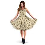Light Brown Harry Potter Midi-Dress - Gifts For Reading Addicts