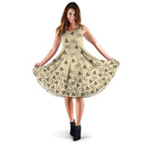 Light Brown Harry Potter Midi-Dress - Gifts For Reading Addicts