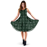 Green Game Of Thrones Midi-Dress - Gifts For Reading Addicts