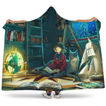 Reading a book hooded blanket - Gifts For Reading Addicts