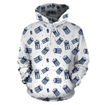 Doctor Who All Over Print Hoodie - Gifts For Reading Addicts