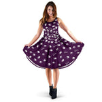 Purple Bookish Midi-Dress - Gifts For Reading Addicts