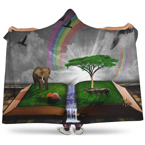 open book magic hooded blanket - Gifts For Reading Addicts