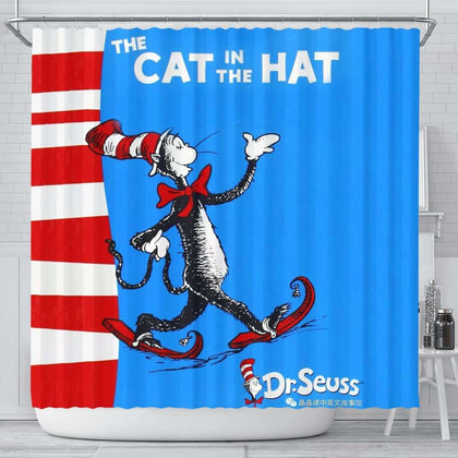 The Cat In The Hat Curtain - Gifts For Reading Addicts