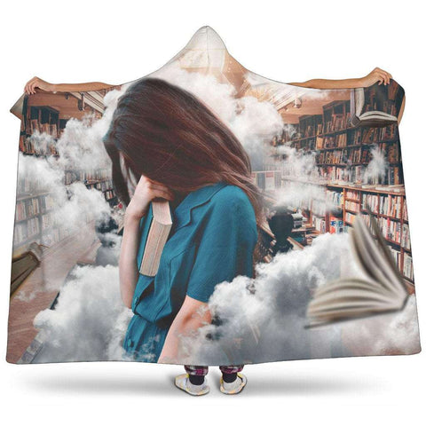 Bookish hooded blanket - Gifts For Reading Addicts