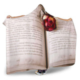 open Book pages hooded blanket - Gifts For Reading Addicts