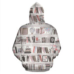 Bookish All Over Print Hoodie - Gifts For Reading Addicts