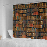 Bookish Pattern Curtain - Gifts For Reading Addicts