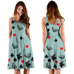 Blue Alice In Wonderland Midi-Dress - Gifts For Reading Addicts