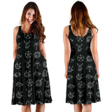 Black Game Of Thrones Midi-Dress - Gifts For Reading Addicts