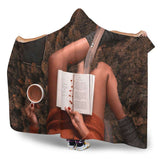 Book and coffee hooded blanket - Gifts For Reading Addicts