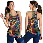 HP Book Cover Pattern Women's Tank - Gifts For Reading Addicts
