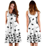 White Bookish Midi-Dress - Gifts For Reading Addicts