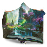 open book fantasy hooded blanket - Gifts For Reading Addicts