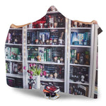 book shelf hooded blanket - Gifts For Reading Addicts