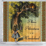 Alice's Adventures In Wonderland Curtain - Gifts For Reading Addicts