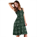 Green Game Of Thrones Midi-Dress - Gifts For Reading Addicts
