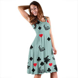 Blue Alice In Wonderland Midi-Dress - Gifts For Reading Addicts
