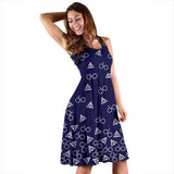 Blue Harry Potter Midi-Dress - Gifts For Reading Addicts