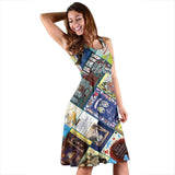 Alice In Wonderland Book Covers Dress - Gifts For Reading Addicts