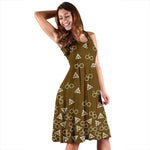 Dark Yellow Harry Potter Midi-Dress - Gifts For Reading Addicts