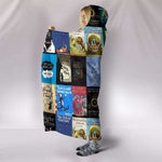 Books Bookish Hooded Blanket - Gifts For Reading Addicts
