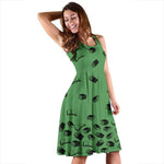 Green Bookish Midi-Dress - Gifts For Reading Addicts