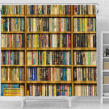 Bookshelf Bookish Curtain - Gifts For Reading Addicts