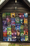 Rick Riordan(Percy Jackson & Magnus Chase) quilt - Gifts For Reading Addicts